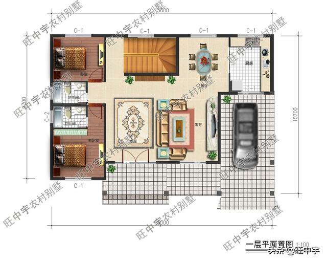 12套农村别墅自建房经典小户型，造价低，最后一套邻居们太羡慕了