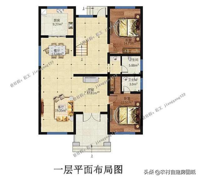 4款中式二层农村别墅,第3款适合建在风景区,值得三代传承