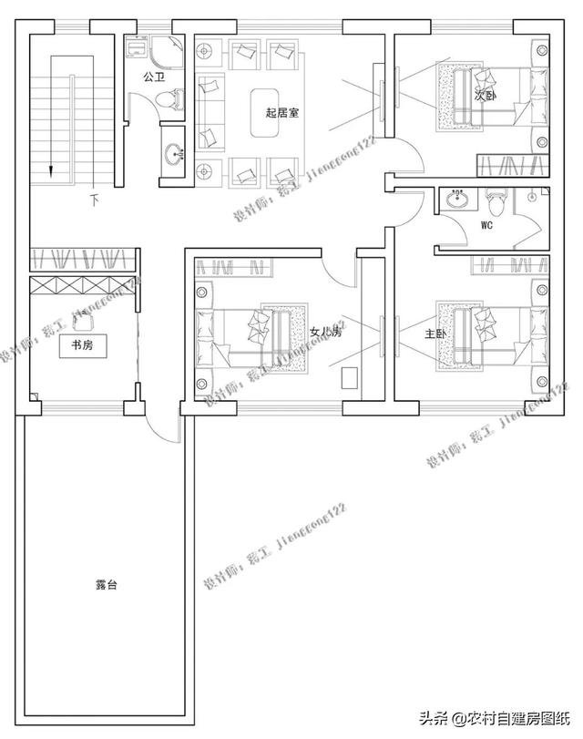 5款带阳光房的二层小别墅，主体35万左右，城里给套房都不换