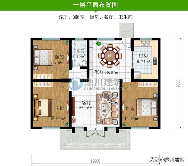 7套中式风别墅，经典实用百看不厌，最经济的一套只要22万