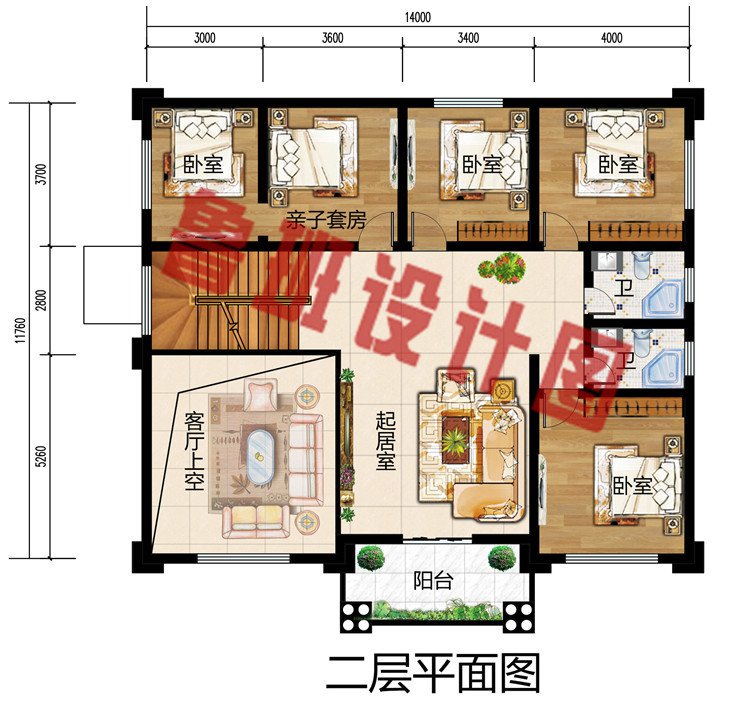 乡村经典三层自建别墅设计图全套，豪华欧式风格外观效果图