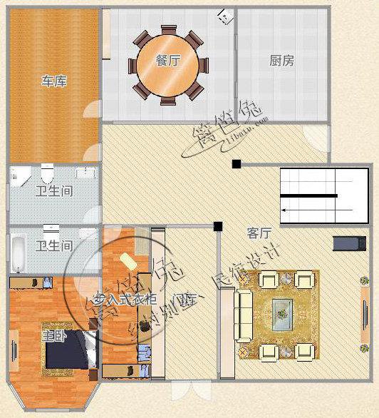 新农村自建房260㎡带地下室三层欧式豪华别墅 秒杀村长家！