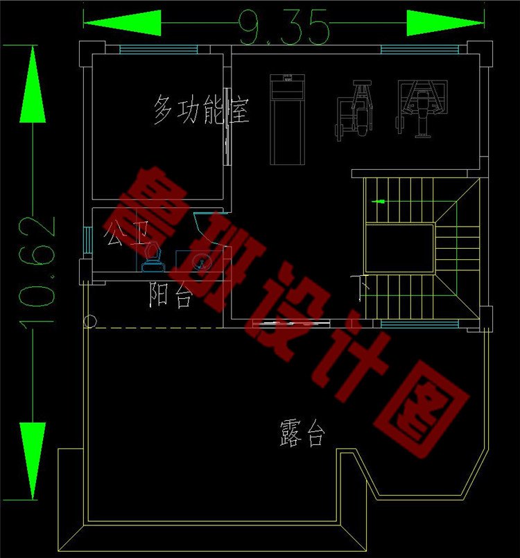 四层欧式别墅四层设计图