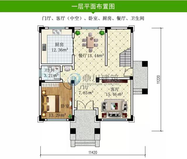 复式三层自建别墅，7款欧式风格设计，江苏农村盖房潮流款