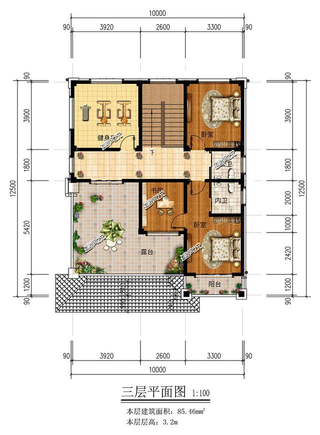 广东老板，仅花35万建面宽10米、占地125平别墅，厉害了