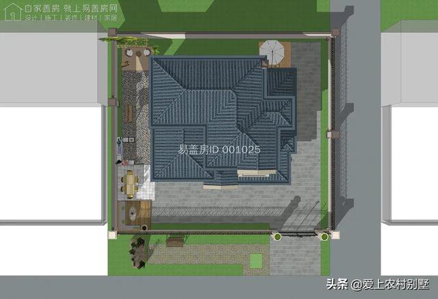 实拍丨河北廊坊二层别墅，240平14X11米，欧式风格，错落有致