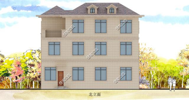 适合农村大家庭建的欧式别墅，12×15米8室4厅6卫，心动不？