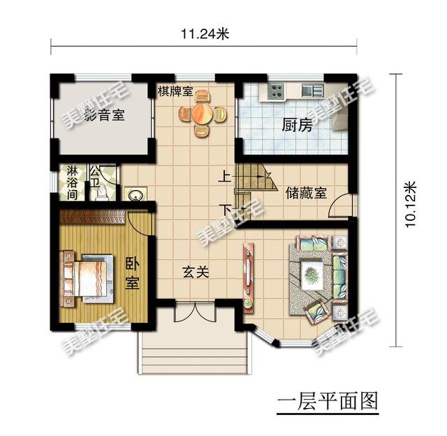 小面积这样建不会错，7栋占地120㎡二层别墅，每栋都是良心出品