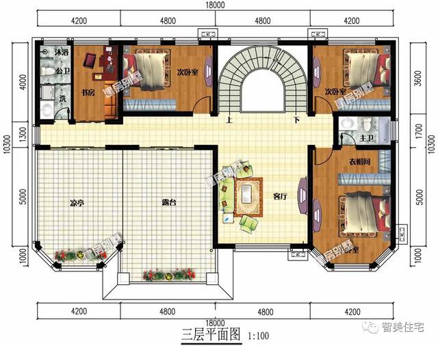 在湖南农村建了很多的两栋别墅，室内均有堂屋，配置相当多