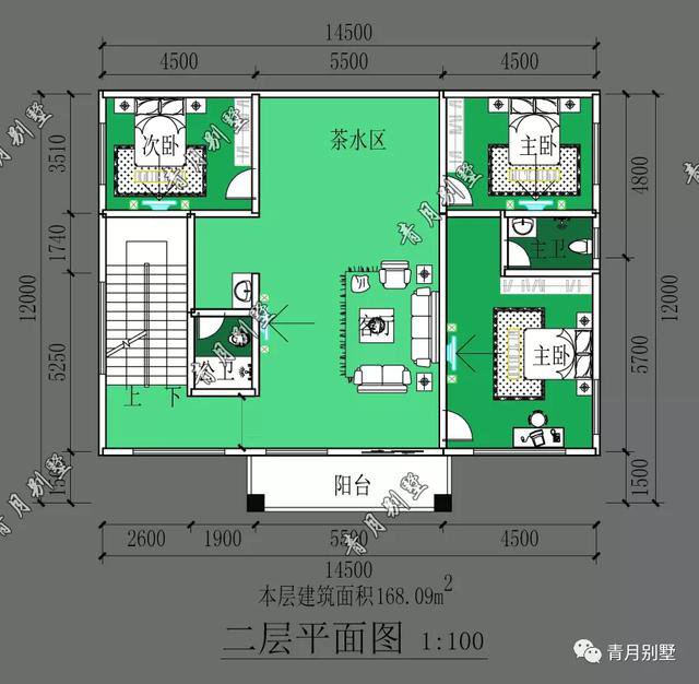 14.5×12米四层小别墅，时尚豪华，让人赏心悦目