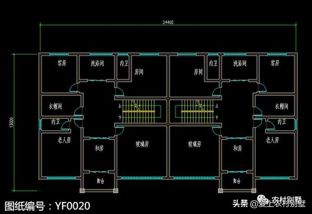 家有两兄弟，宅基地却只有一块，那就选这款双拼3层农村别墅