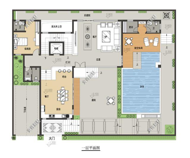 6款具代表性的别墅设计，中式现代欧式款款经典，收藏早晚用的上