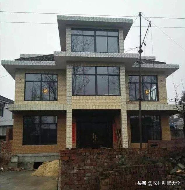 20套自建别墅案例实拍，一层到五层很齐全，建房不愁没户型了