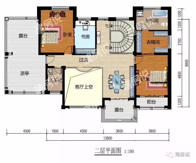 自建房想要漂亮又实用？推荐五款三层别墅，经济实用户型精美！