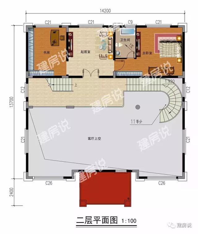 自建房想要漂亮又实用？推荐五款三层别墅，经济实用户型精美！