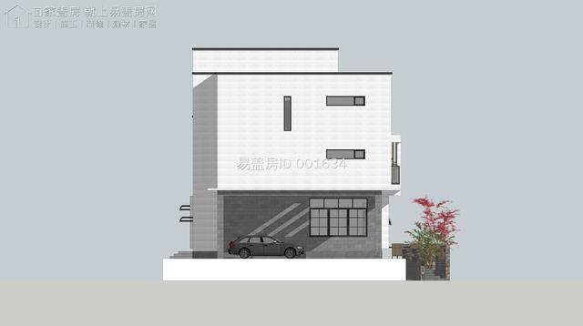 502.8㎡的乡村别墅，湖南现代小院通透开敞，你觉得怎样