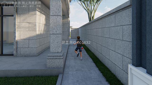 河南55万新中式农村别墅，看设计师如何搭配辅房，业主看后很满意