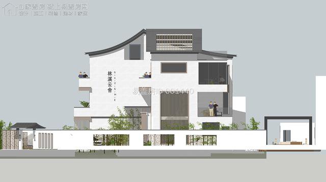 2020年最美新中式别墅设计方案，在家体会风舞衣裾，飘然御风而弛