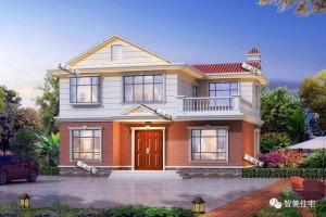 20万的农村自建二层别墅效果图，超过您的预算了吗？