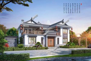 中式自建别墅设计效果图，选对户型最重要。