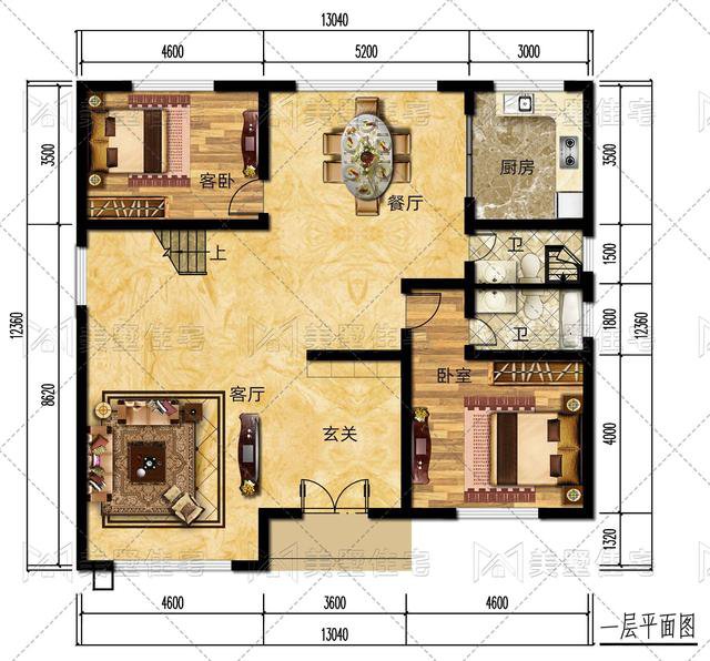 二层现代风别墅，30来万建好，村里人：赚了