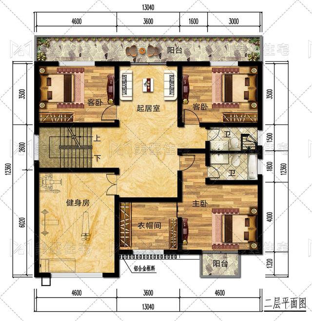 二层现代风别墅，30来万建好，村里人：赚了