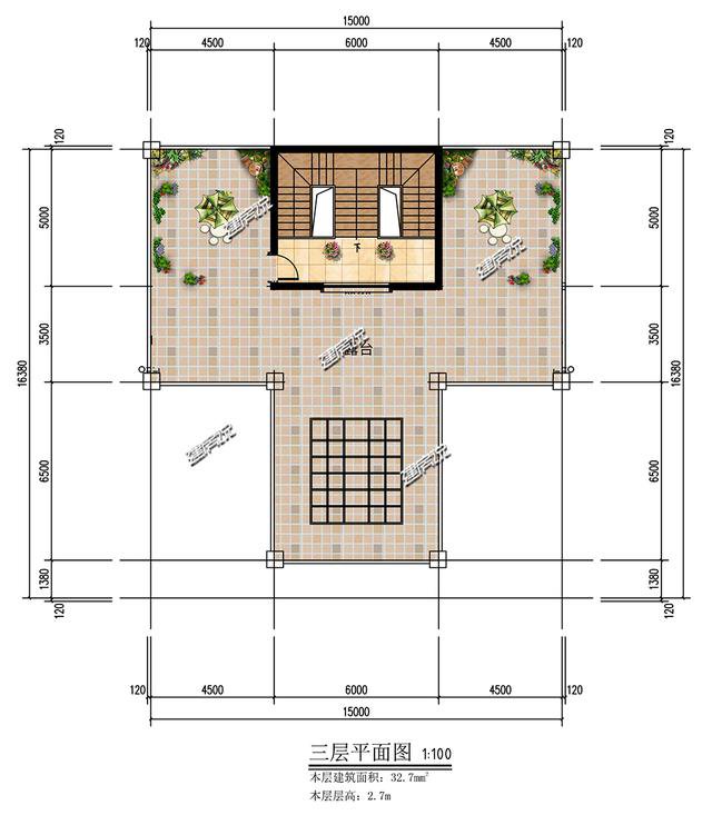 5款三层欧式别墅，农村建房主流户型，不要错过，收藏图纸不迷路