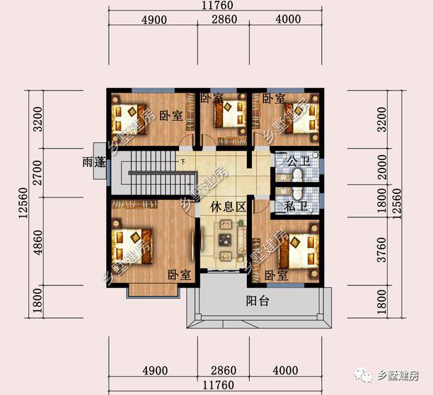 25万就能建的二层别墅，款式时髦，怎么看都看不够