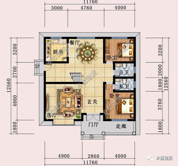 25万就能建的二层别墅，款式时髦，怎么看都看不够