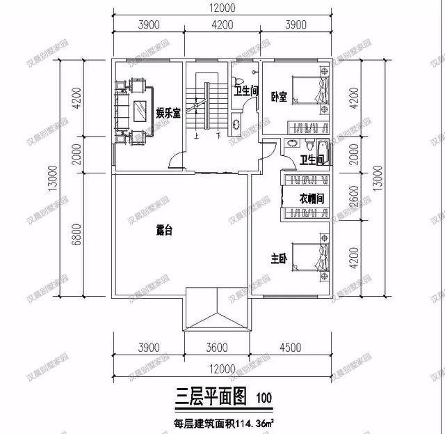 简约3层欧式小洋楼，做成联排别墅很霸气