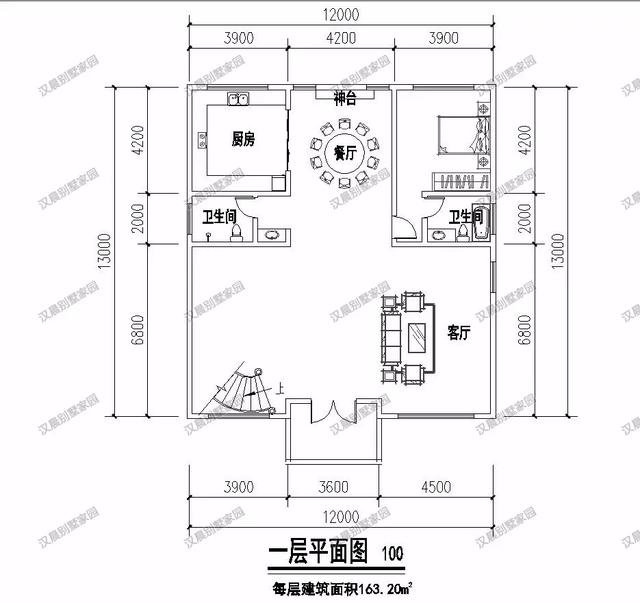 简约3层欧式小洋楼，做成联排别墅很霸气