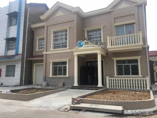 回乡建一套带堂屋的别墅，优雅别致居住舒适，给心灵一种慰藉