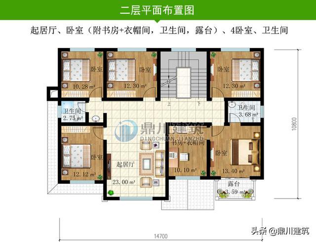 回乡建一套带堂屋的别墅，优雅别致居住舒适，给心灵一种慰藉