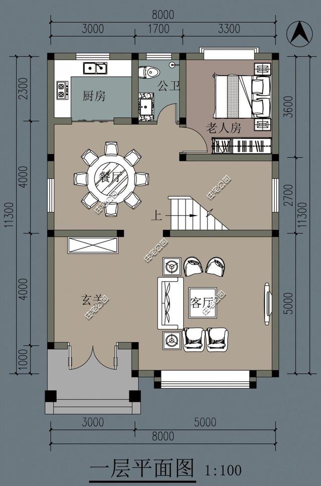 6套占地百平农村户型，漂亮又实用，放你家建合适吗？