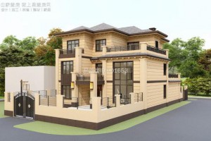 658.3㎡新中式别墅设计案例，带豪华双庭院配置邻村都来借图纸。