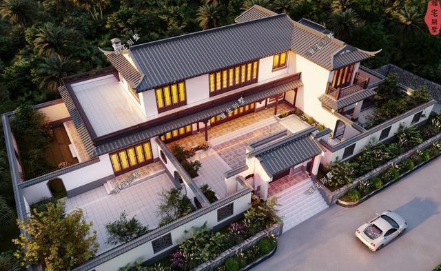 在农村建一栋中式合院，将生活的美学和情怀凝结于一院之中