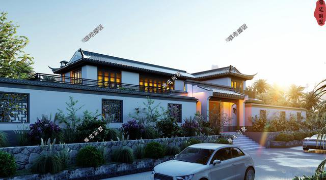 在农村建一栋中式合院，将生活的美学和情怀凝结于一院之中