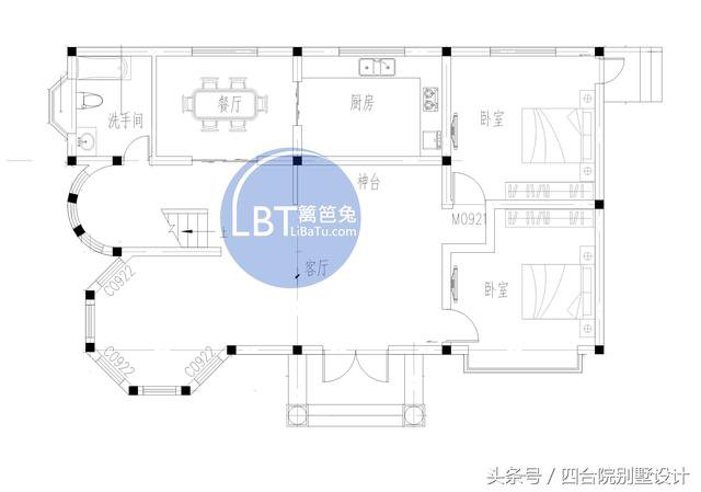 现在都流行的地中海风格三层别墅，在村里建一栋让别人无法模仿！