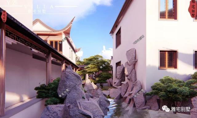 苏派中式合院，小桥流水，亭台楼阁，惬意居住生活