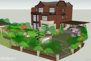 英格兰风格自建房户型图纸，不输其他豪宅的设计。
