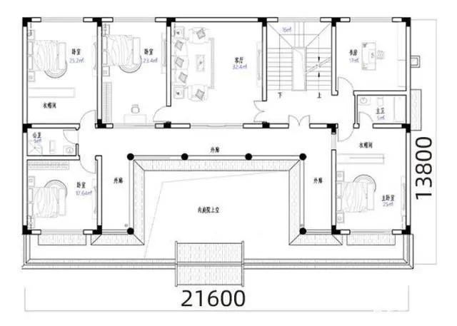 5款别墅带院子栋栋经典，第2款最火，建栋村长都羡慕
