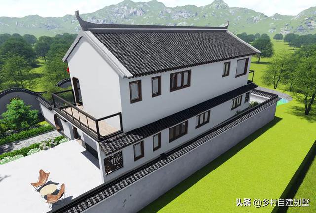 经典实用的中式别墅登场，你肯定没见过这么美的房子