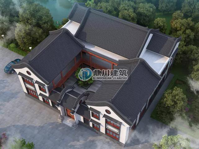 农村建房不要老土款，这7套别墅设计，照着建村里首富看了也羡慕