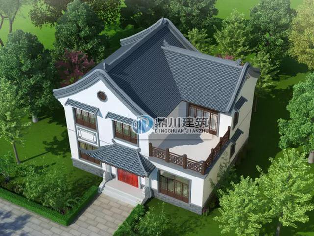 农村建房不要老土款，这7套别墅设计，照着建村里首富看了也羡慕