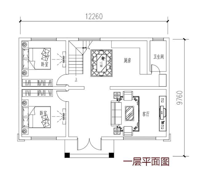 欧式二层别墅，4卧2卫+大露台，亲戚都夸好看