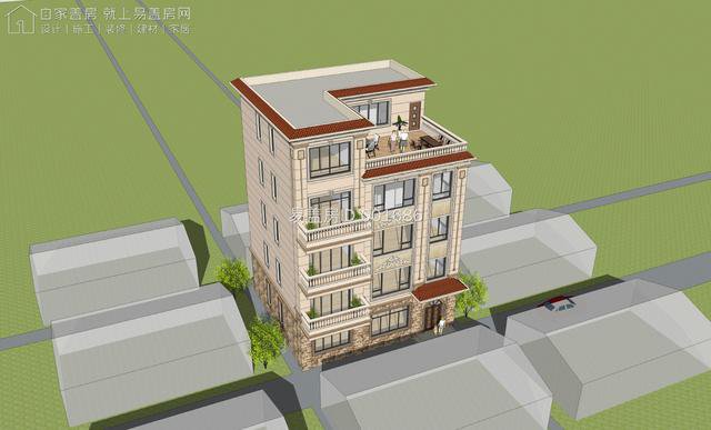 广东湛江占地132㎡的简欧农村别墅，业主表示适合兄弟家合住超赞