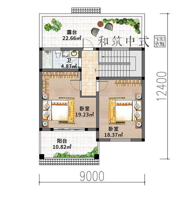 中式别墅：220平的中式别墅，小宅基地的福音