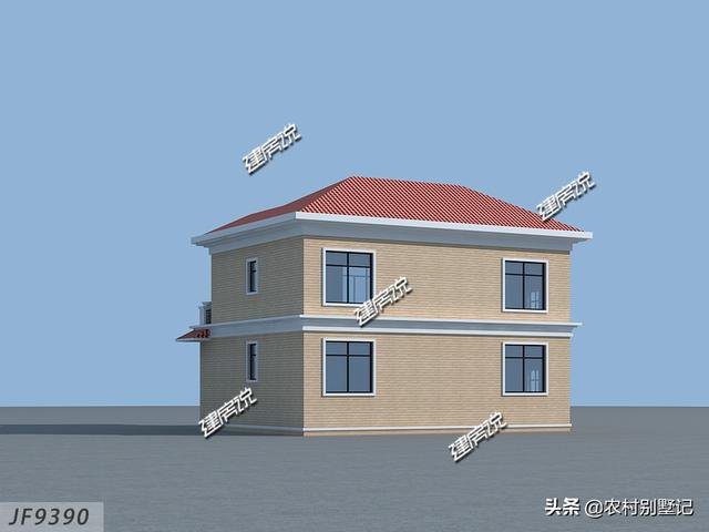 115平欧式别墅，这颜值和布局没得挑，没毛病