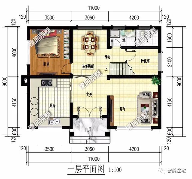 颜值好造价低的两层别墅，适合小宅基地，20来万就能搬进洋房
