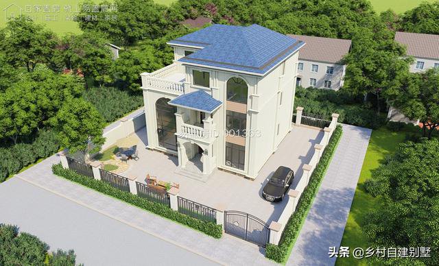 给大家介绍三款最受欢迎的三层欧式别墅